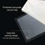 Vacuum Sealer Bags Industrial Chamber Heat Seal Food Grade Freezer Storage Offset Printing PE Disposable Plastic Packing 7*12cm