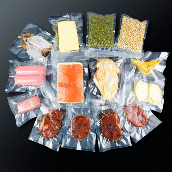 Vacuum Sealer Bags Industrial Chamber Heat Seal Food Grade Freezer Storage Offset Printing PE Disposable Plastic Packing 7*12cm