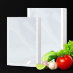 +PE Plastic Heat Seal Disposable Silk Screen Printed Vacuum Cooked Food Bags 28x38cm for Food Storage and Freezing